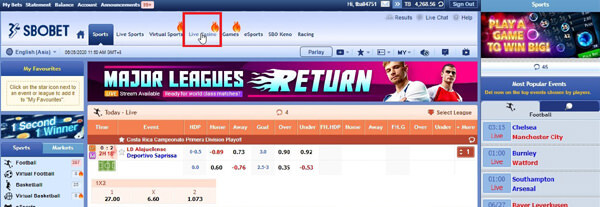 Live Casino Live Casino