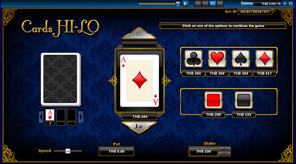 Cards Hi Lo